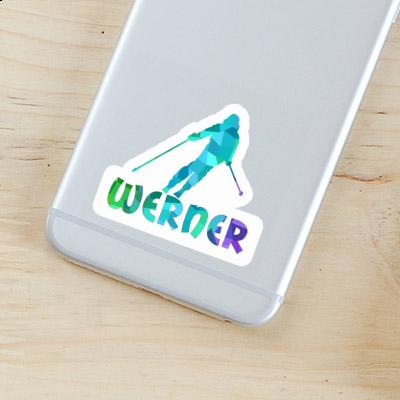 Werner Sticker Skier Gift package Image