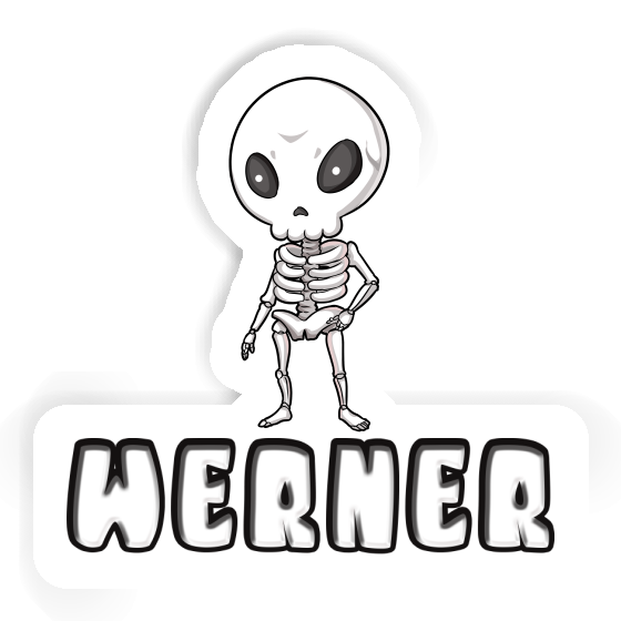 Werner Sticker Alien Gift package Image