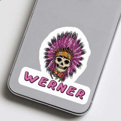 Werner Sticker Ladys Skull Gift package Image