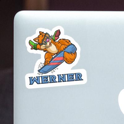 Sticker Boarder Werner Gift package Image