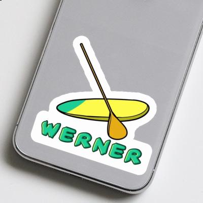 Autocollant Stand Up Paddle Werner Laptop Image