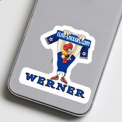 Werner Sticker Rooster Notebook Image
