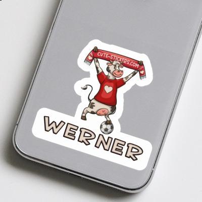 Werner Sticker Cow Laptop Image