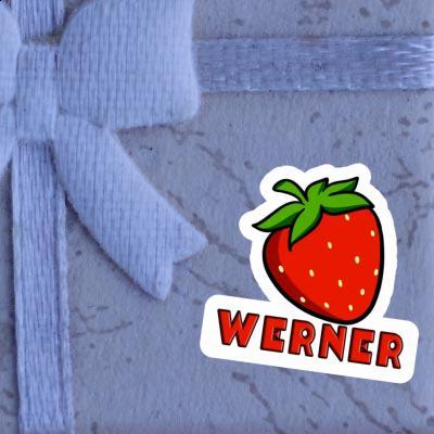 Sticker Werner Erdbeere Gift package Image