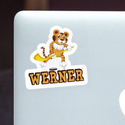 Sticker Tiger Werner Gift package Image