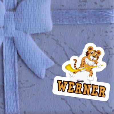 Sticker Tiger Werner Gift package Image