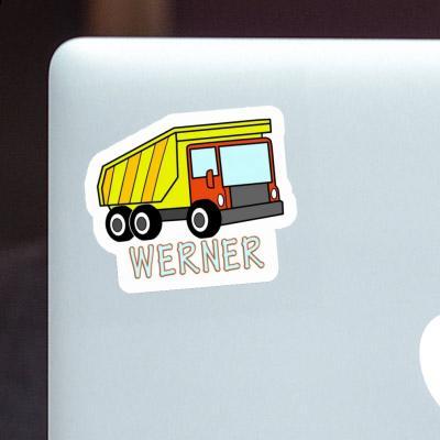 Tipper Sticker Werner Notebook Image
