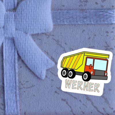Tipper Sticker Werner Image