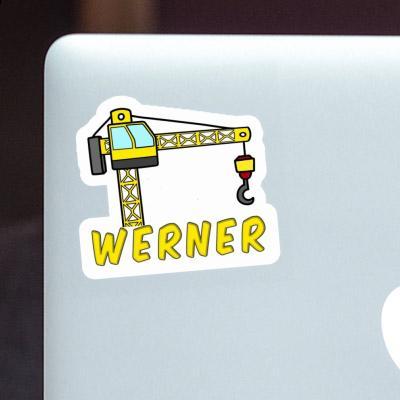 Werner Sticker Tower Crane Gift package Image