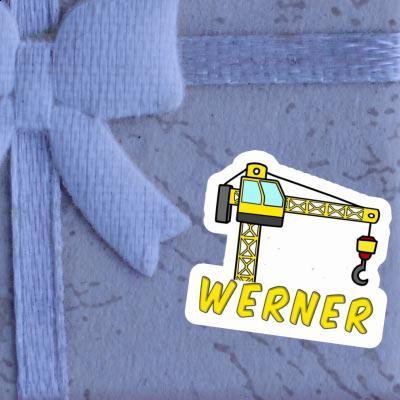 Werner Sticker Tower Crane Image