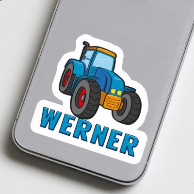 Tracteur Autocollant Werner Image