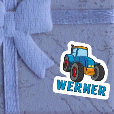 Sticker Werner Traktor Gift package Image