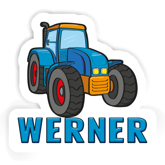 Tracteur Autocollant Werner Laptop Image