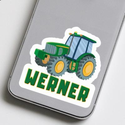 Traktor Aufkleber Werner Laptop Image