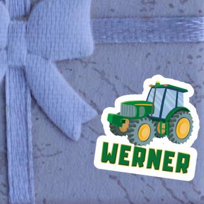 Traktor Aufkleber Werner Laptop Image