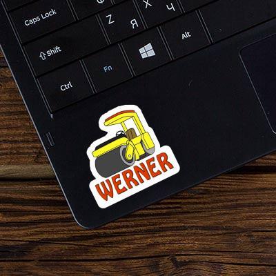 Sticker Roller Werner Laptop Image