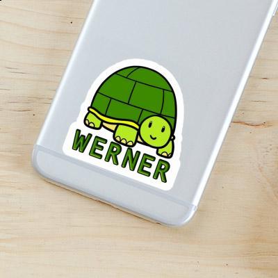 Tortue Autocollant Werner Laptop Image