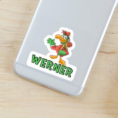 Sticker Wanderer Werner Image