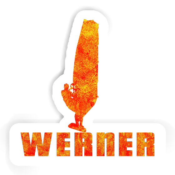 Werner Autocollant Windsurfer Image