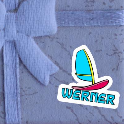 Werner Sticker Windsurfbrett Laptop Image