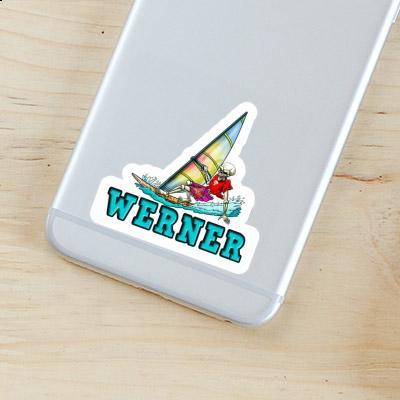 Sticker Werner Surfer Image