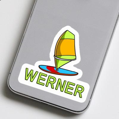 Sticker Werner Windsurfbrett Laptop Image