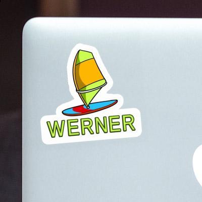Werner Sticker Windsurf Board Gift package Image