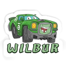 Wilbur Autocollant Voiture Image