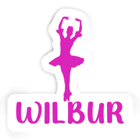 Wilbur Sticker Ballerina Image