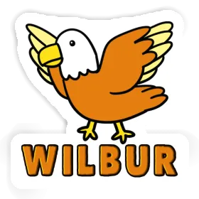 Vogel Sticker Wilbur Image