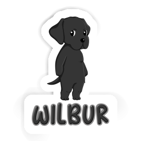 Wilbur Sticker Labrador Retriever Image