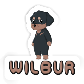 Sticker Wilbur Rottweiler Image