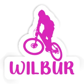 Sticker Wilbur Downhiller Image