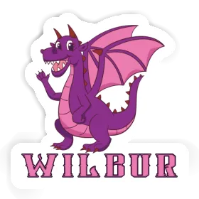 Dragon mère Autocollant Wilbur Image