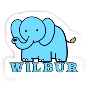 Wilbur Sticker Elephant Image