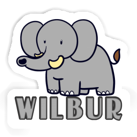 Wilbur Sticker Elephant Image