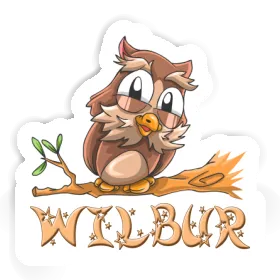 Wilbur Sticker Owl Image