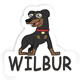 Wilbur Aufkleber Pinscher Image