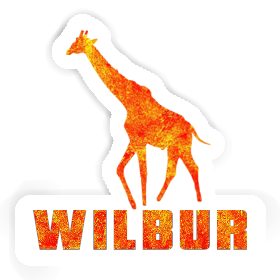 Sticker Wilbur Giraffe Image
