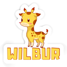 Wilbur Sticker Giraffe Image