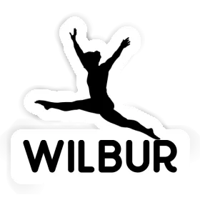 Sticker Gymnast Wilbur Image