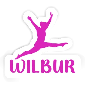 Sticker Gymnast Wilbur Image