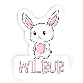 Rabbit Sticker Wilbur Image