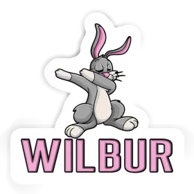 Hare Sticker Wilbur Image