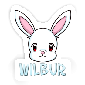 Sticker Rabbithead Wilbur Image