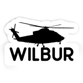 Autocollant Hélicoptère Wilbur Image