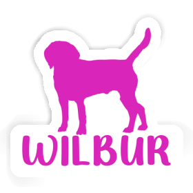 Hound Sticker Wilbur Image