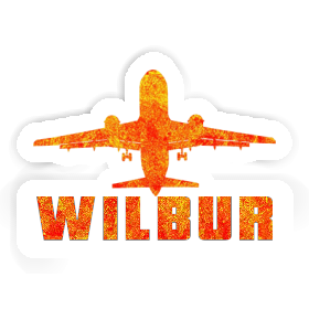 Sticker Wilbur Jumbo-Jet Image