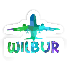 Sticker Wilbur Jumbo-Jet Image