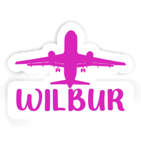 Wilbur Sticker Jumbo-Jet Image